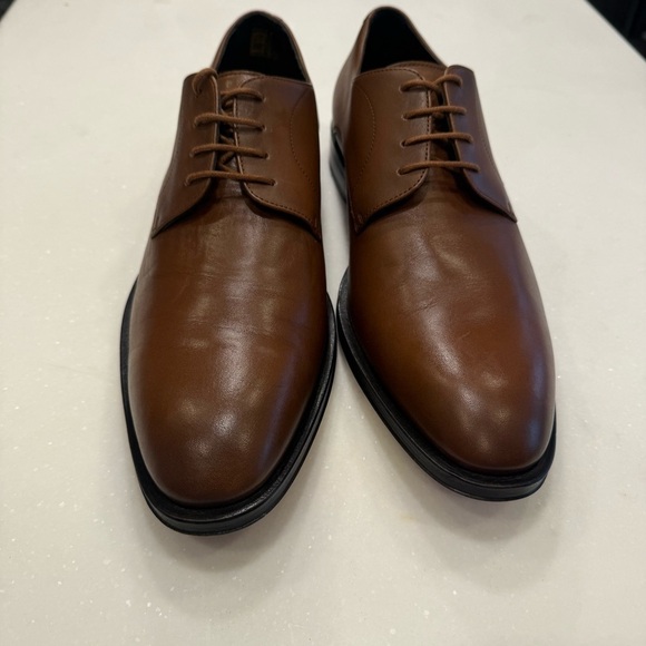 Boss Men’s Brown Leather Derby Oxford Lace Up Shoes Size 9.5 main image 10